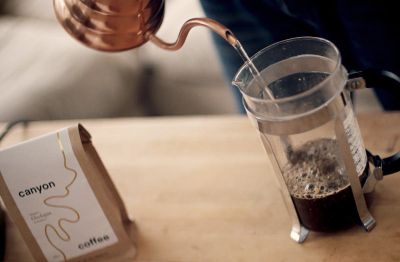 How to Make a Pour Over on the V60 - Canyon Coffee