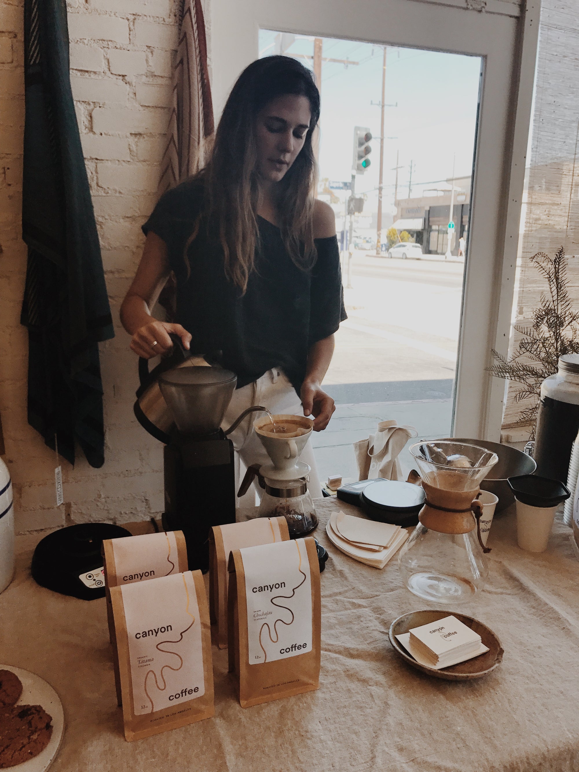 Canyon Coffee Pop-up's at General Store in Venice and San Francisco