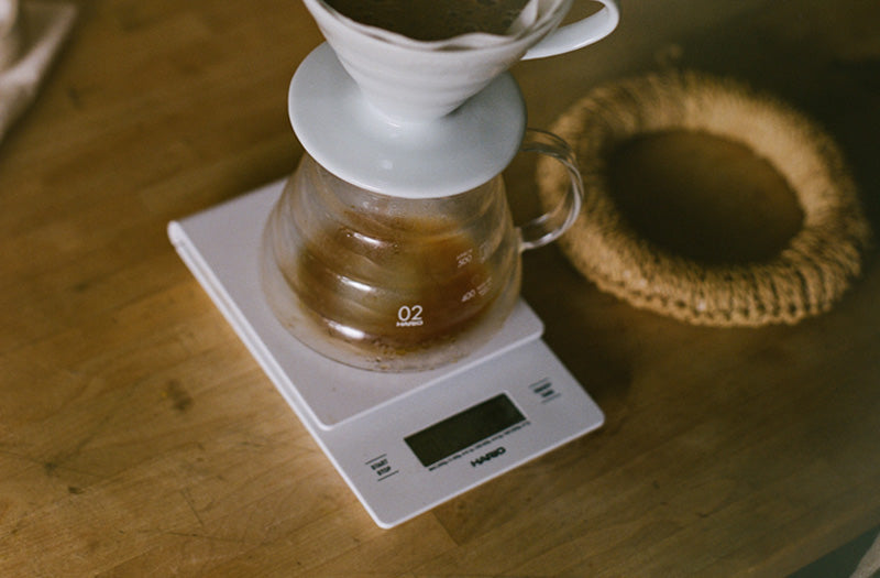 Digital Food Kitchen Scale Timer for Drip / Pour Over Coffee