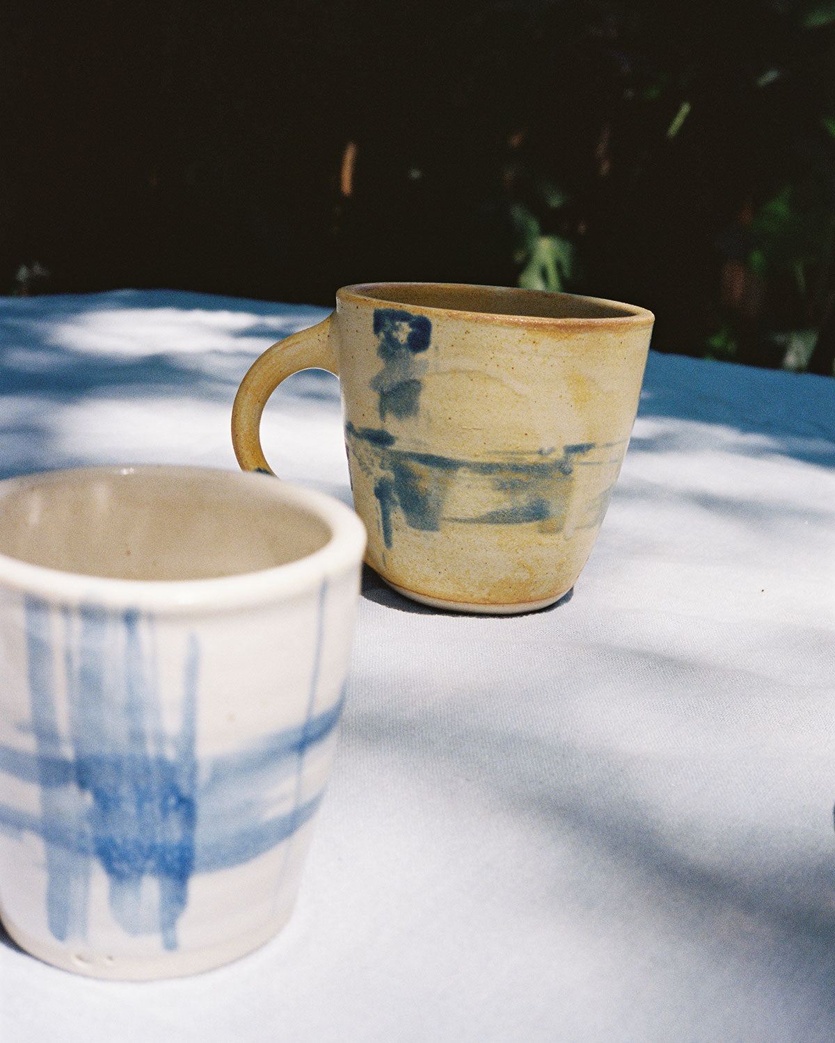 Liv Ryan Yellow Brush Mug