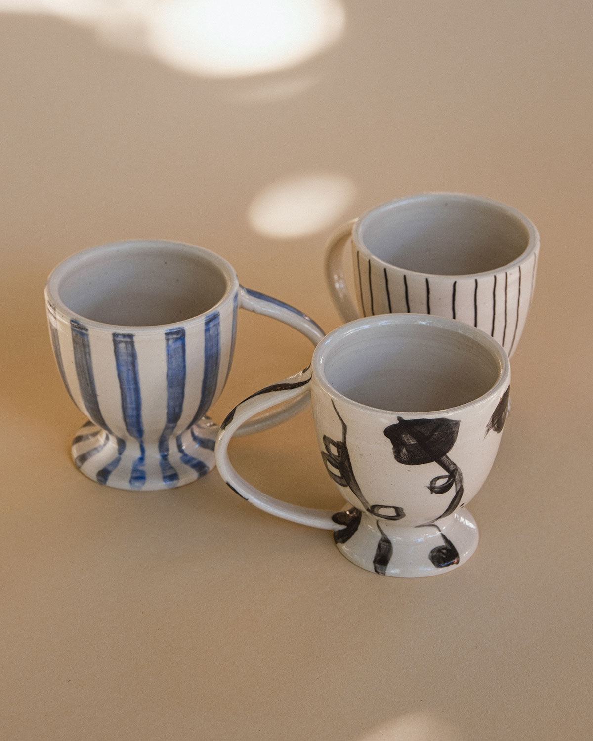 Ahmee Ceramics Abstract Espresso Cup