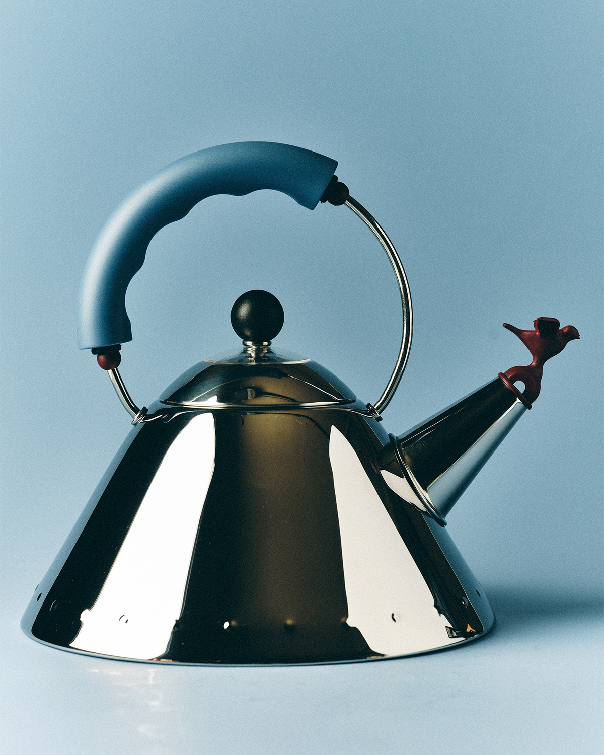 Alessi Blue Kettle | Canyon Coffee