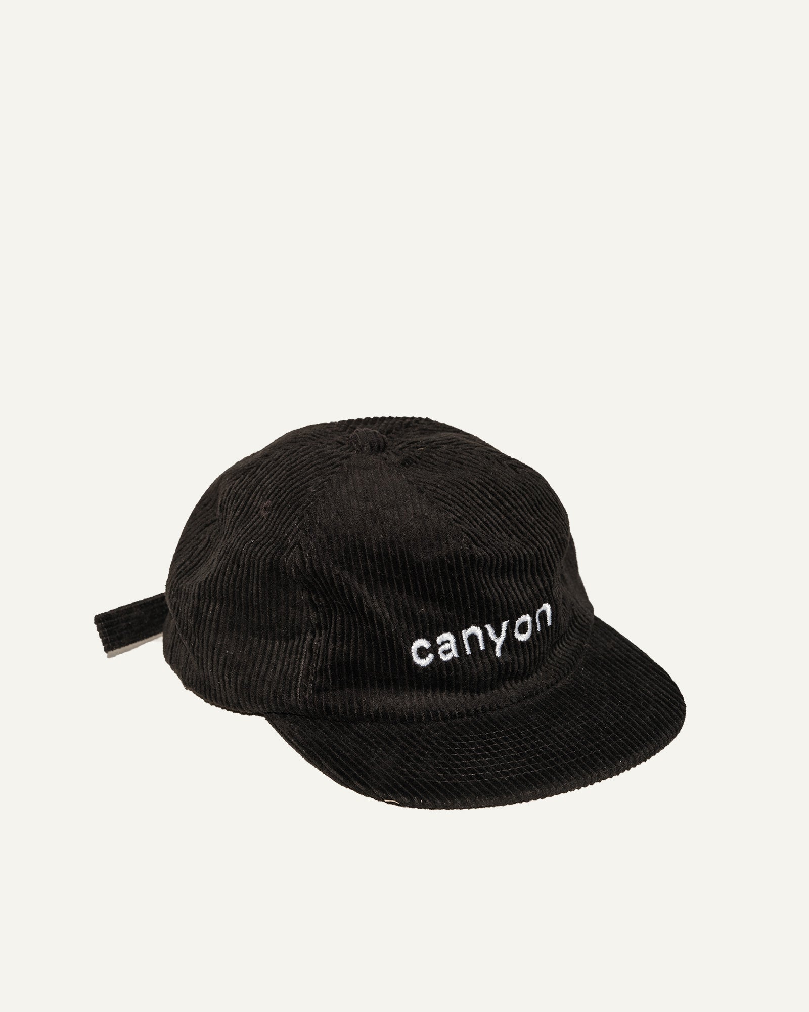 Canyon Coffee Corduroy Hat in Black