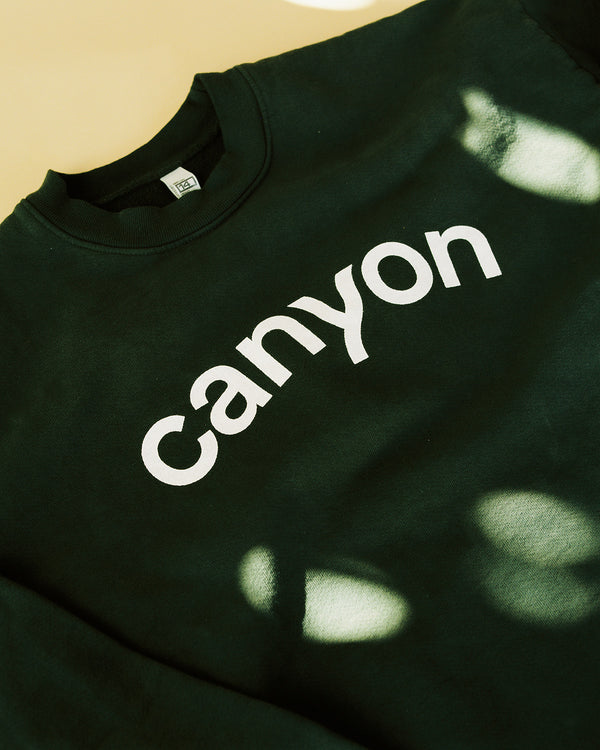 Women's Long Sleeve Hoodie Dark Green – culture canyon