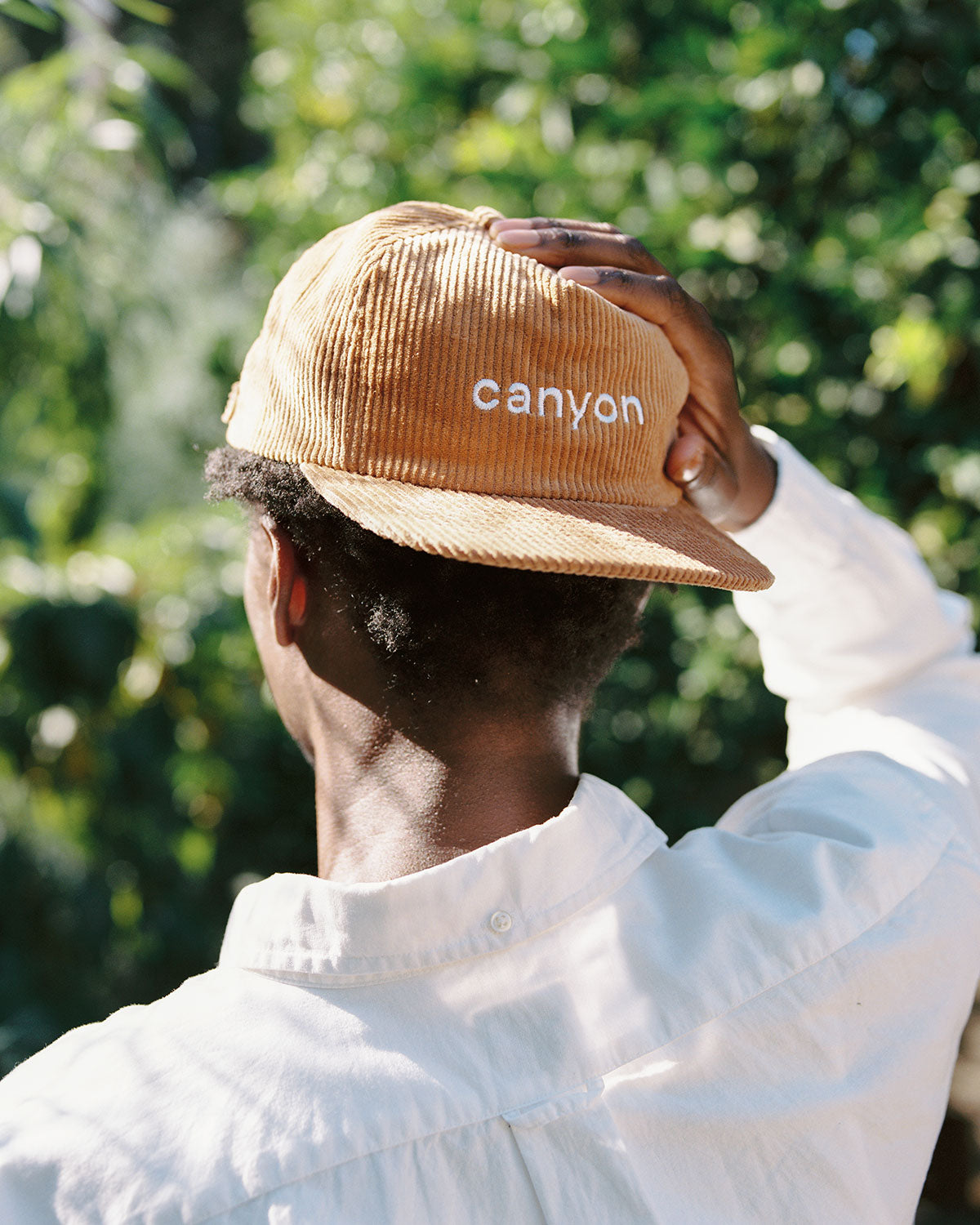 Canyon Coffee Corduroy Hat in Khaki