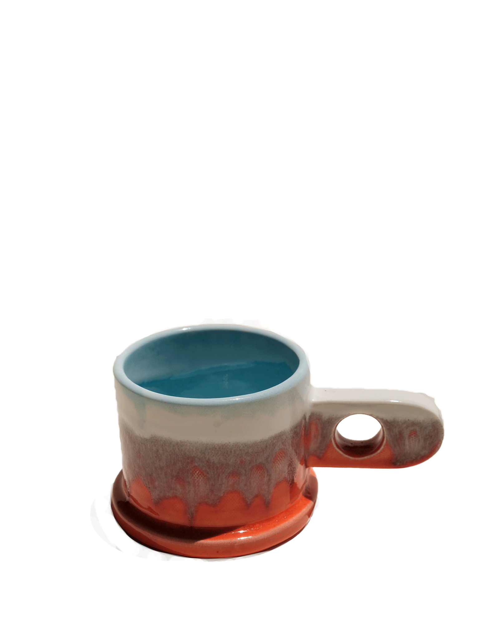 Double Dip Mug in Sunset by Peter Shire