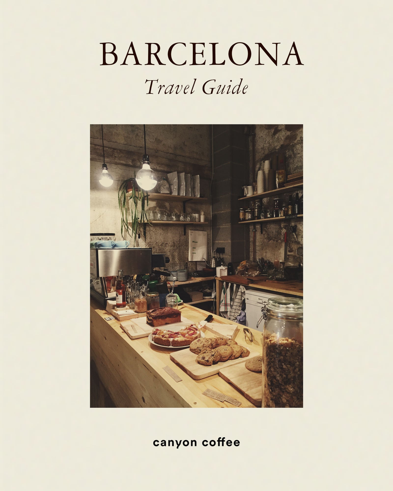 Barcelona coffee guide, by Canyon Coffee
