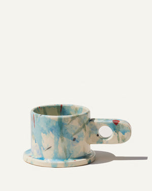 Double Dip Mug in Navy by Peter Shire - Canyon Coffee