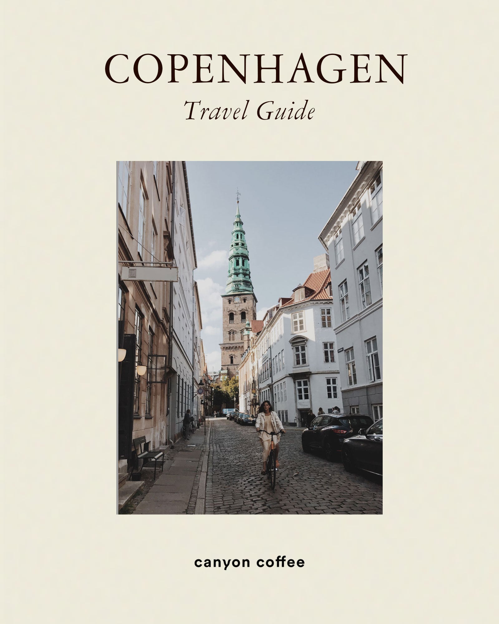Cover of Canyon Coffee's Copenhagen Coffee guide