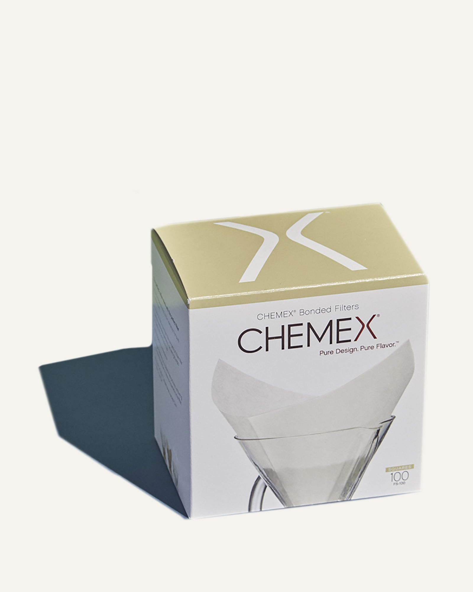 A box of Chemex Filters for pour over coffee