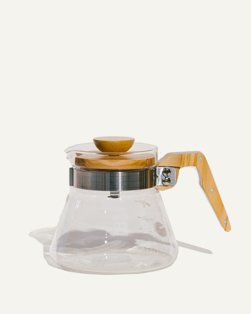 300 Server Standard Glass Coffee Pot + Pull Over Spout Serving Pot