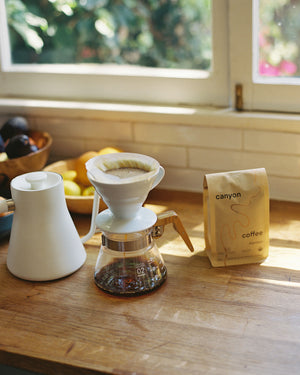 Hario Glass Coffee Server with Wood Handle